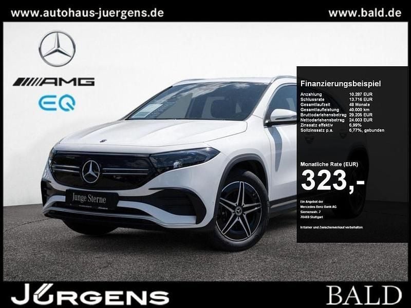 Polarweiss Gebraucht 2023 Mercedes EQA250 AMG SUV | 31.390 € (Superpreis) - Bild 1/4