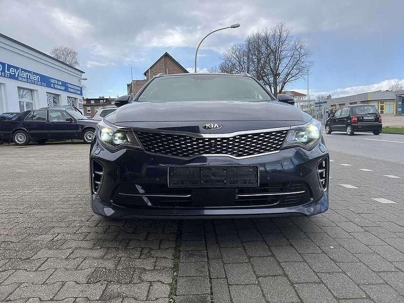 Gebraucht Kia Optima Edition 7 141 PS (103 kW) 2016 Blau Kombi