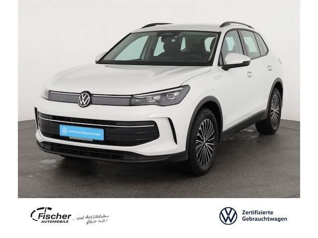 Pure white Gebraucht 2024 VW Tiguan Life SUV | 35.940 € (Superpreis) - Bild 1/3