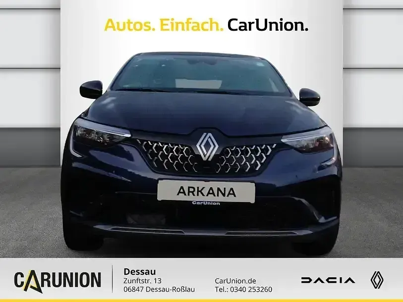 Neu Renault Arkana Techno 140 PS (102 kW) 2025 Nachtblau metallic SUV