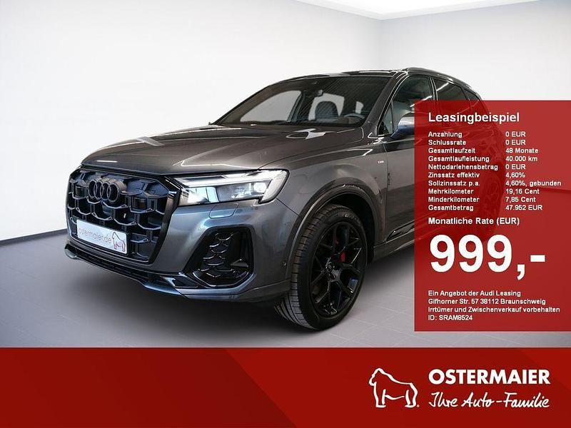 Grau Neu 2024 Audi Q7 S-Line SUV | 92.990 € (Fairer Preis) - Bild 1/4