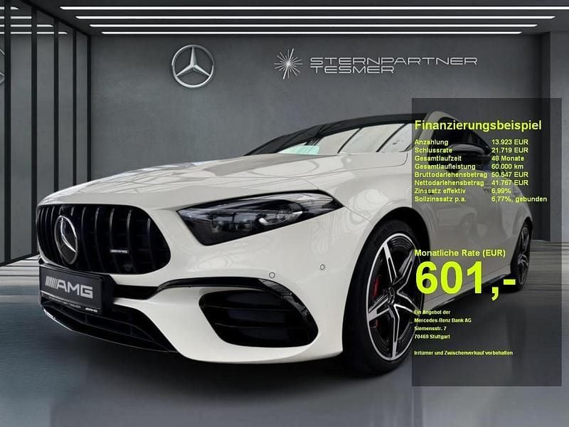 Weiß Gebraucht 2024 Mercedes A45 AMG AMG Limousine | 54.790 € (Fairer Preis) - Bild 1/3