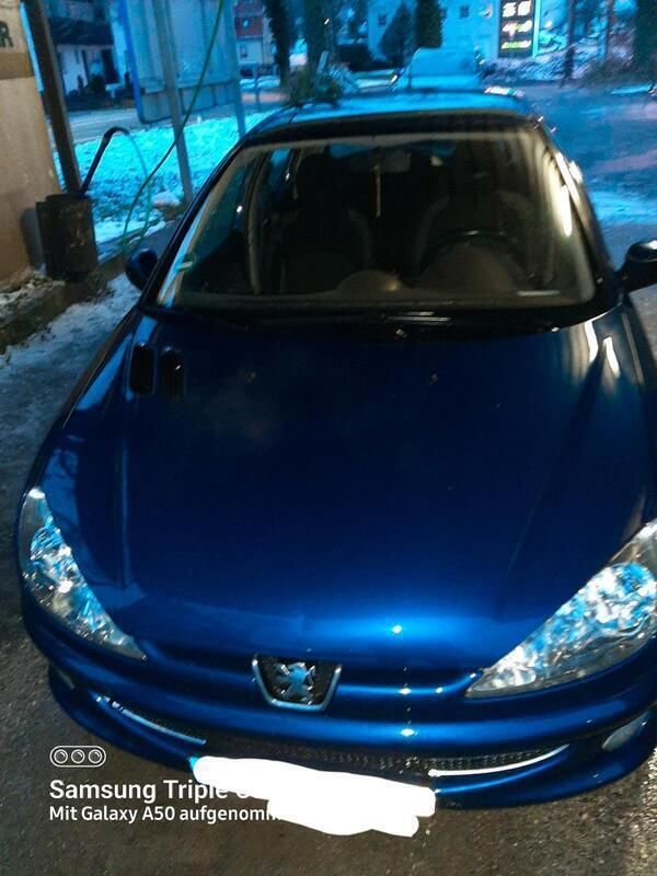 Blau Gebraucht 2006 Peugeot 206 Kleinwagen | 1.150 € (Guter Preis) - Bild 1/4