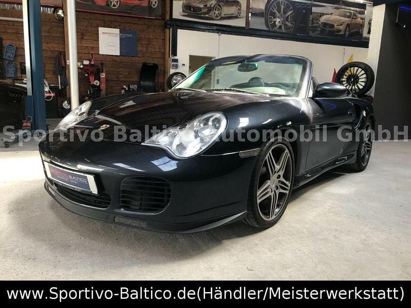 Grau Gebraucht 2005 Porsche 911 Turbo S Cabriolet Cabrio | 58.500 € - Bild 1/4