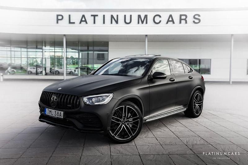 Grau Gebraucht 2020 Mercedes GLC43 AMG AMG Coupé | 57.027 € (Teuer) - Bild 1/4
