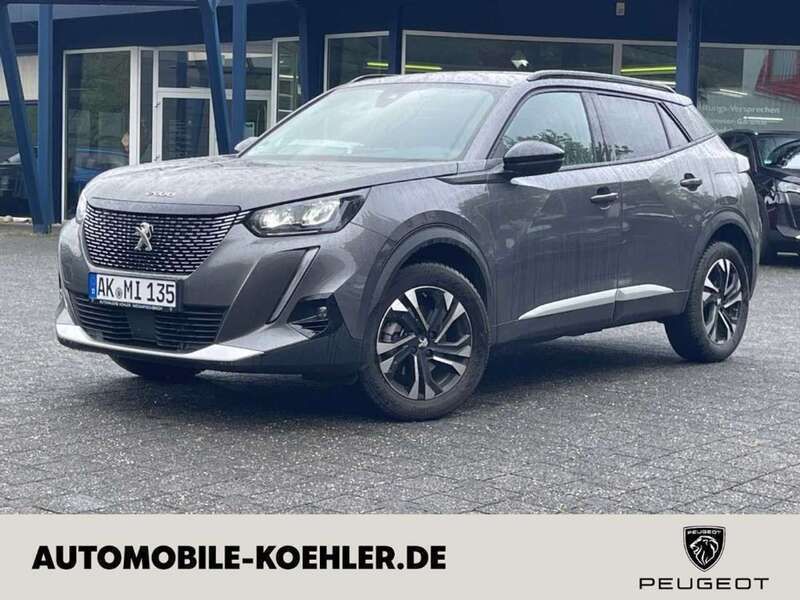 Platinium grau Gebraucht 2022 Peugeot 2008 Allure SUV | 24.790 € (Etwas zu teuer) - Bild 1/4