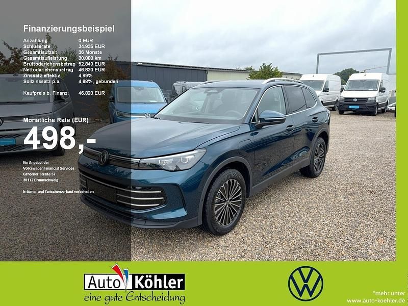 Nightshade blue / soulschwarz Neu 2025 VW Tiguan Elegance SUV | 46.820 € (Superpreis) - Bild 1/3
