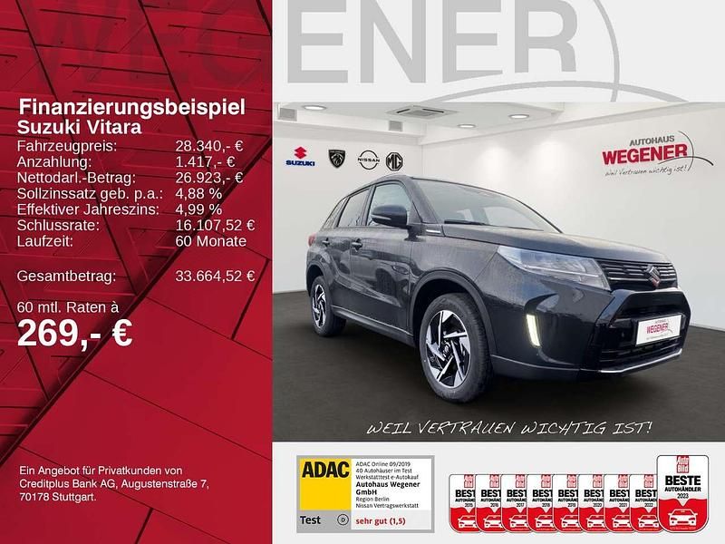 Gebraucht Suzuki Vitara Comfort+ 129 PS (94 kW) 2025 Schwarz SUV