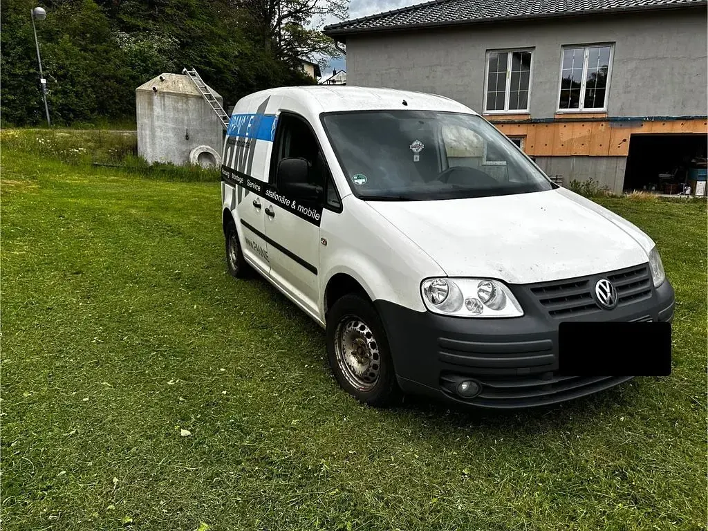Gebraucht VW Caddy 105 PS (77 kW) 2008 Weiß Van / Kleinbus