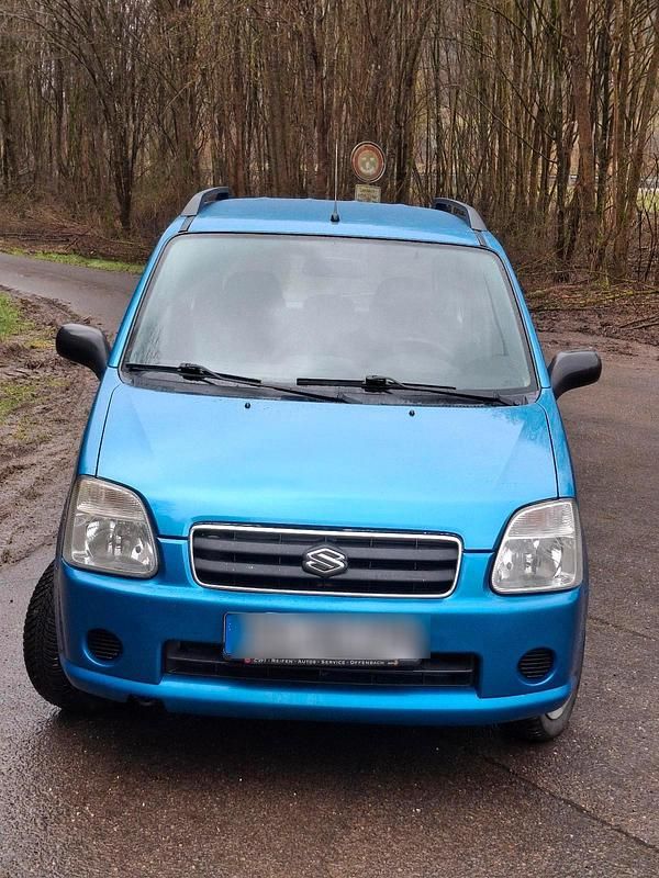 Gebraucht Suzuki Wagon R 94 PS (69 kW) 2005 Blau Van / Kleinbus