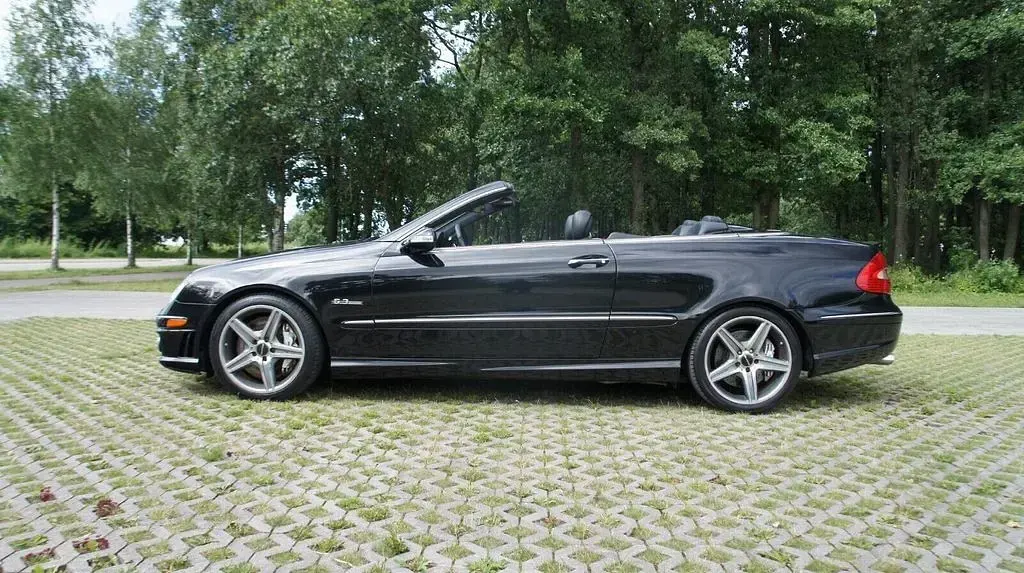 Gebraucht Mercedes CLK63 AMG Exclusive 481 PS (353 kW) 2008 Schwarz Cabrio
