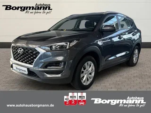 Schwarz (phantom black / mic) Gebraucht 2020 Hyundai Tucson Trend SUV | 17.590 € (Superpreis) - Bild 1/1
