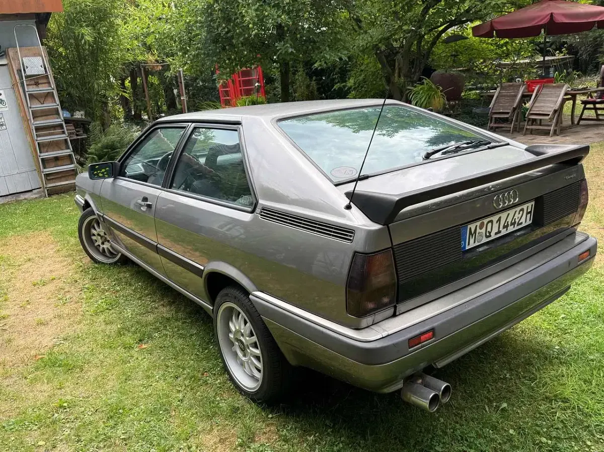 Gebraucht Audi Coupe GT 90 PS (66 kW) 1987 Silber Coupé