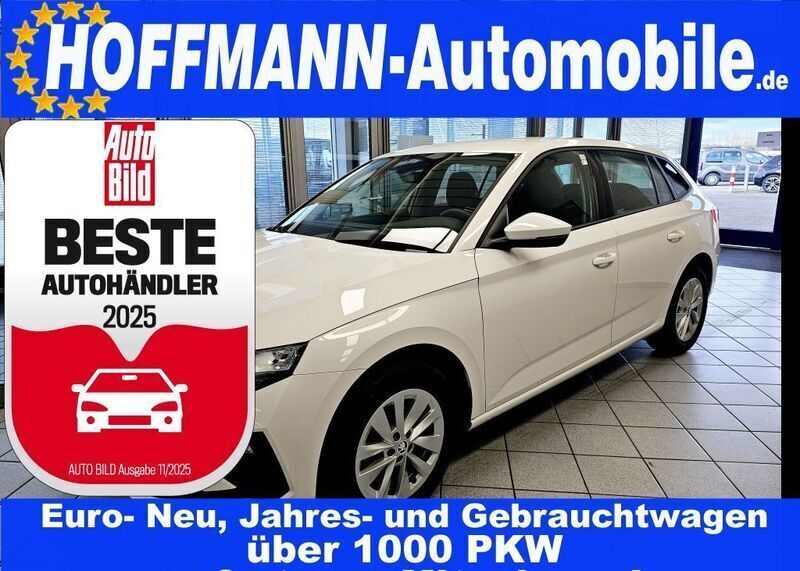 Weiß Gebraucht 2024 Skoda Scala Selection Kleinwagen | 20.300 € (Fairer Preis) - Bild 1/4