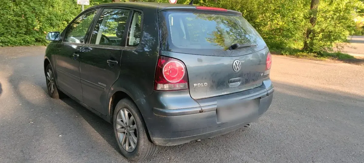 Second-hand VW Polo 80 CP (58 kW) 2008 Gri Hatchback