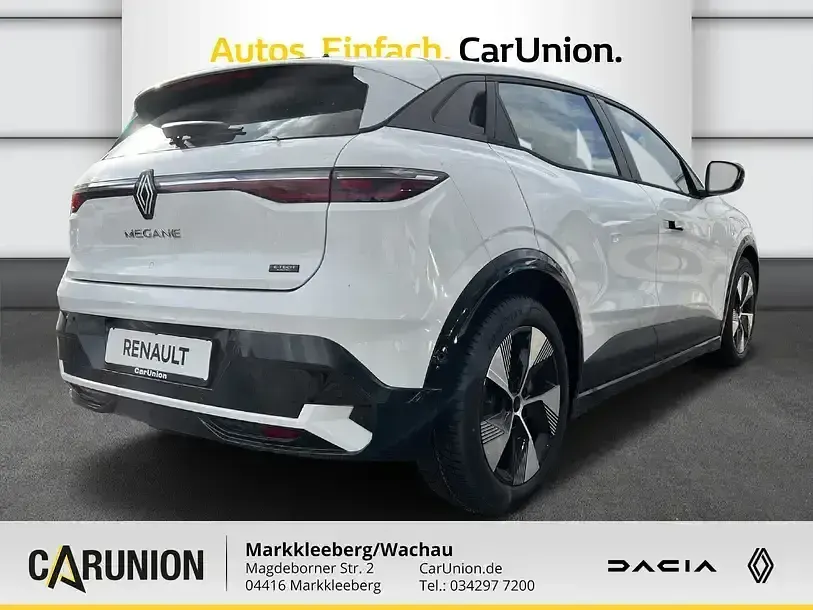 Gebraucht Renault Megane E-Tech 161 kW (220 PS) 2024 Arktisweiß Limousine