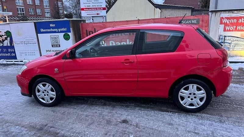 Gebraucht Toyota Corolla 97 PS (71 kW) 2002 Rot Kleinwagen
