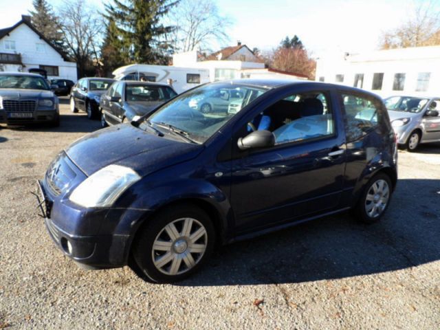 Gebraucht Citroën C2 73 PS (53 kW) 2005 Blau metallic Kleinwagen