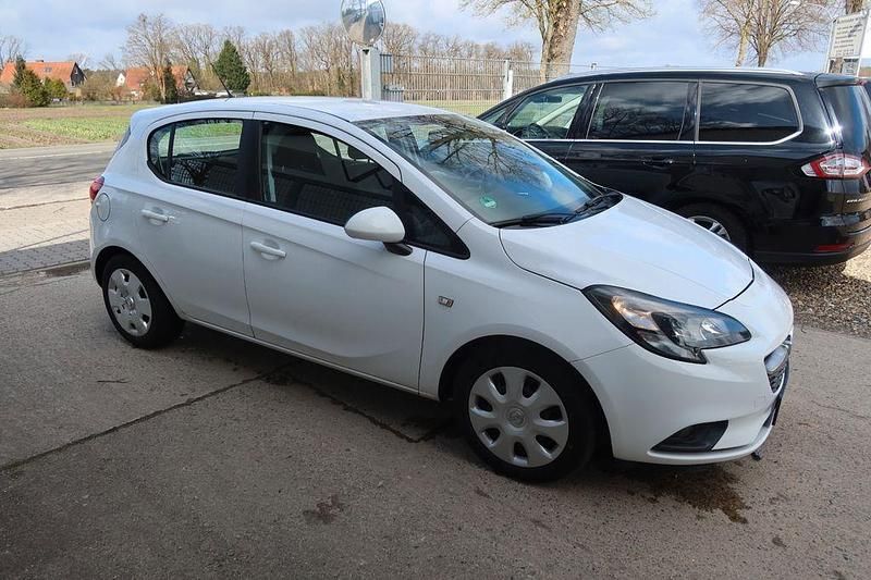 Gebraucht Opel Corsa Edition 75 PS (55 kW) 2015 Weiß Kleinwagen