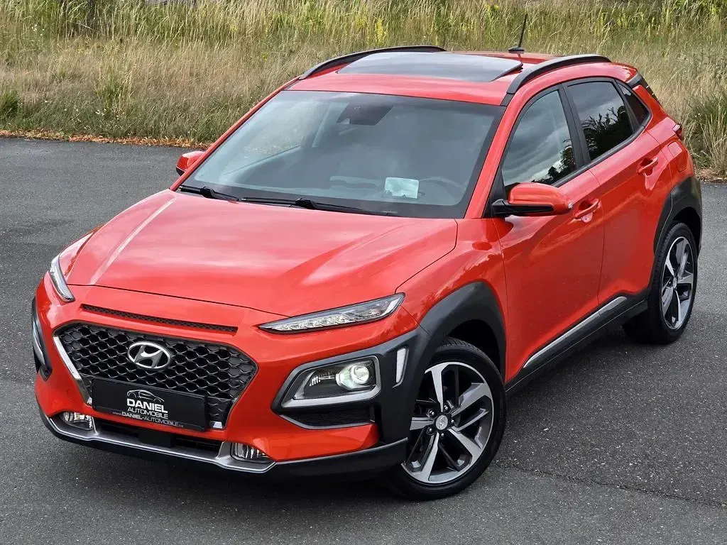 Gebraucht Hyundai Kona Premium 120 PS (88 kW) 2018 Orange SUV
