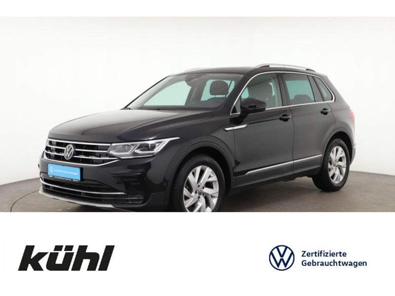 Gebraucht VW Tiguan Elegance 150 PS (110 kW) 2022 Deep black perleffekt SUV