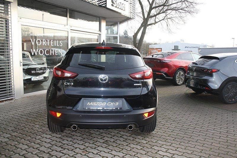 Gebraucht Mazda CX-3 Ad'Vantage 121 PS (88 kW) 2021 Schwarz SUV