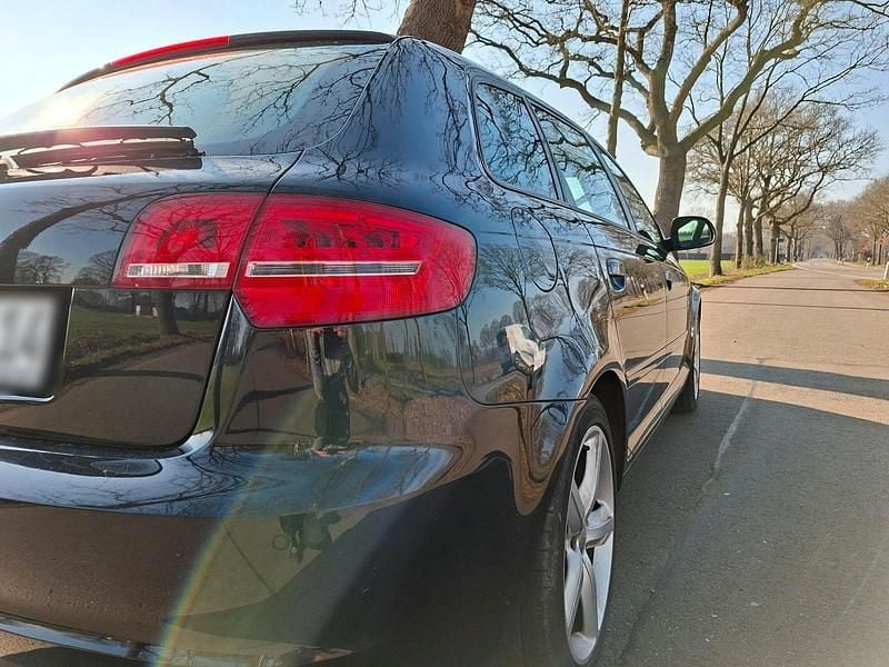 Gebraucht Audi A3 S-Line 140 PS (102 kW) 2009 Schwarz Kleinwagen