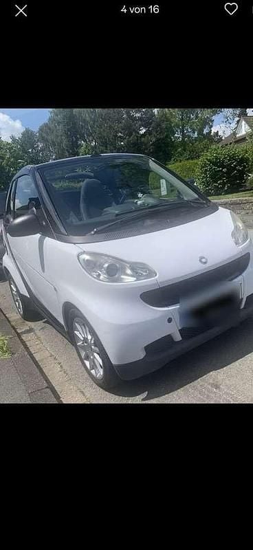 Gebraucht Smart ForTwo Cabrio 45 PS (33 kW) 2008 Schwarz Cabrio