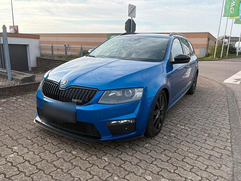 Gebraucht Skoda Octavia RS 210 PS (154 kW) 2014 Blau Kleinwagen