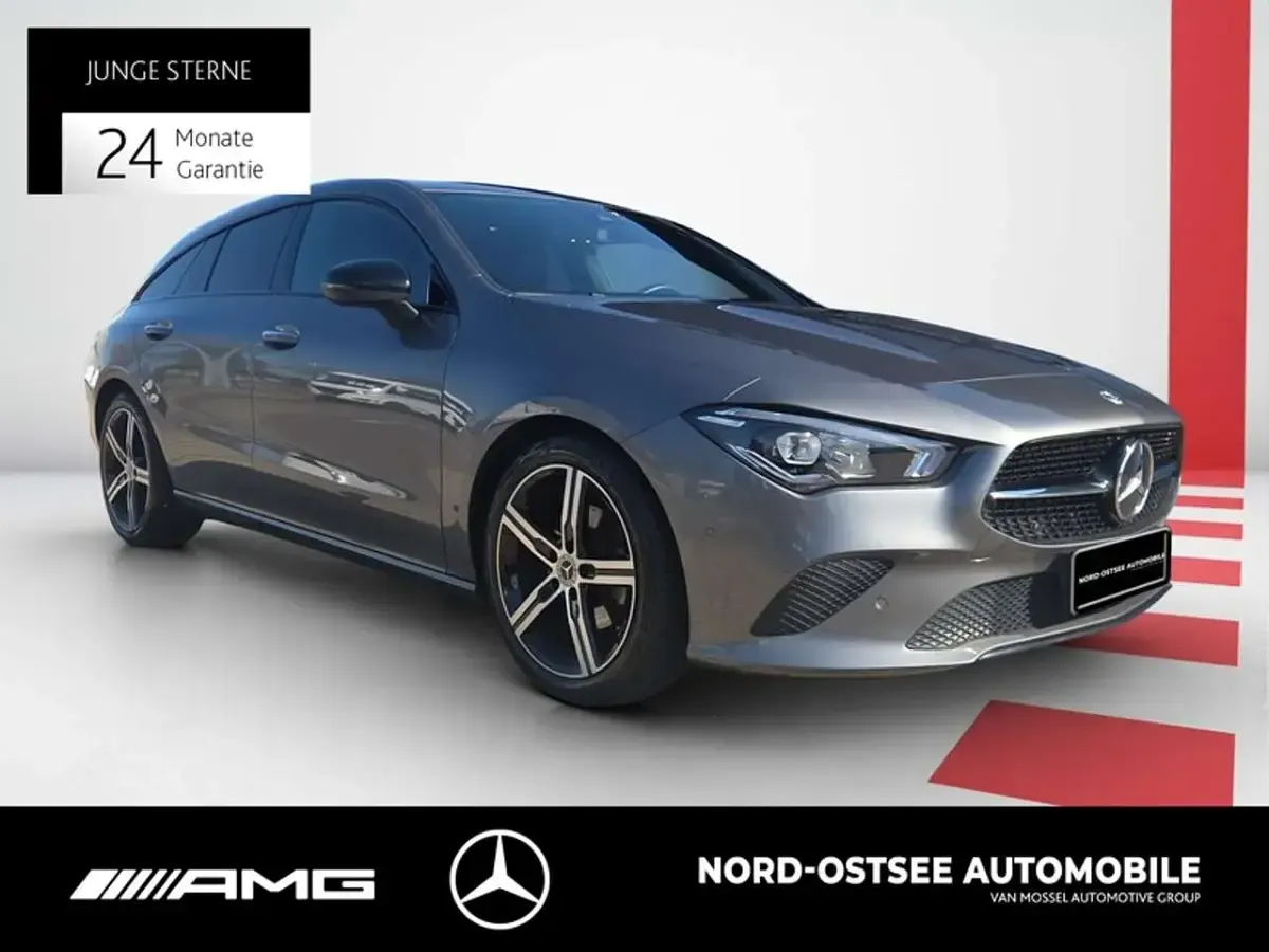 Gebraucht Mercedes CLA200 Progressive 163 PS (119 kW) 2022 Metalliclack mountaingrau Kombi