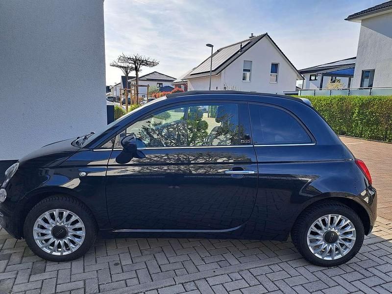 Schwarz Gebraucht 2017 Fiat 500C Lounge Cabrio | 11.500 € (Etwas zu teuer) - Bild 1/4