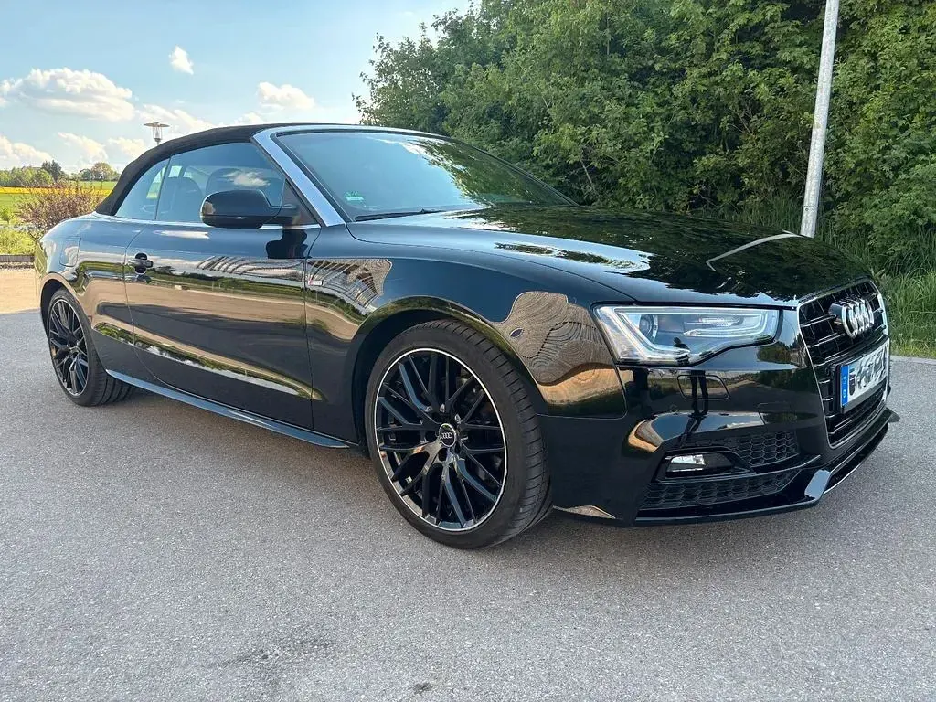 Używany Audi A5 Cabriolet Basis 177 KM (130 kW) 2015 Czarny Kabriolet