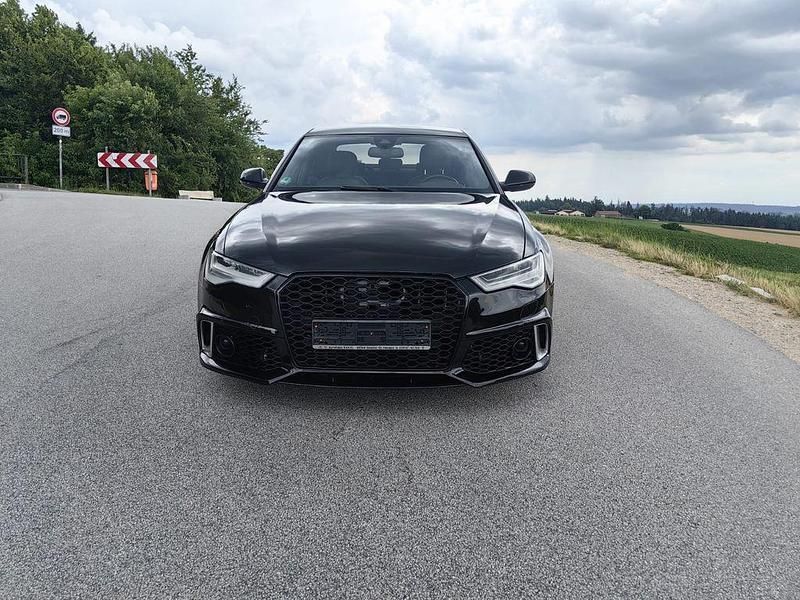 Schwarz Gebraucht 2018 Audi A6 S-Line Limousine | 18.650 € (Superpreis) - Bild 1/4