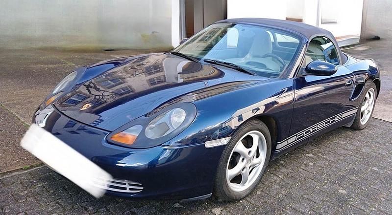 Gebraucht Porsche Boxster 228 PS (167 kW) 2000 Blau Cabrio