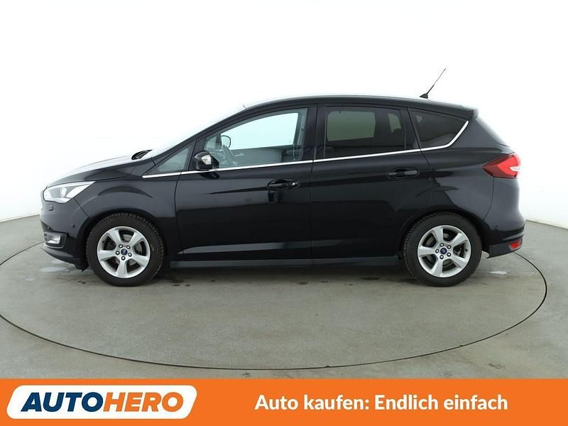 Gebraucht Ford C-MAX Titanium 125 PS (91 kW) 2018 Schwarz Van / Kleinbus