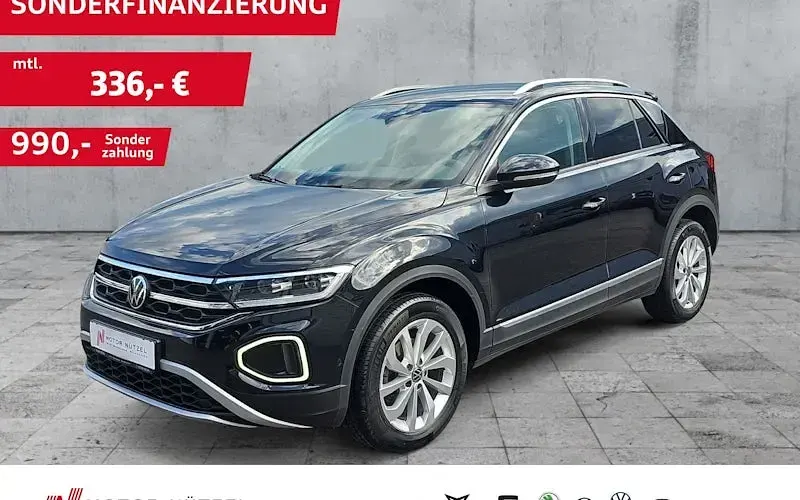 Gebraucht VW T-Roc Style 150 PS (110 kW) 2022 Schwarz SUV