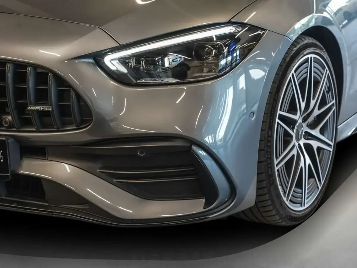 Gebraucht Mercedes C43 AMG AMG 421 PS (309 kW) 2024 Selenitgrau Limousine