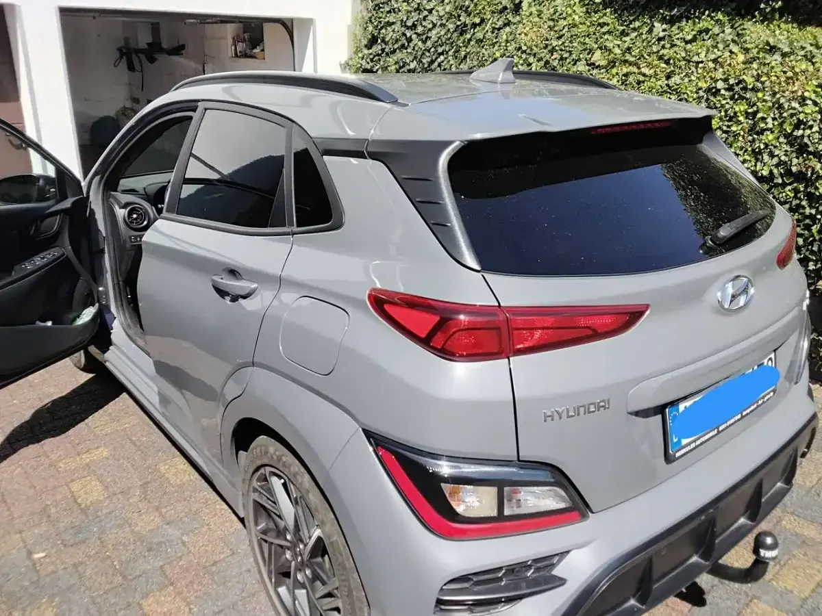 Gebraucht Hyundai Kona N Line 199 PS (146 kW) 2022 Grau SUV