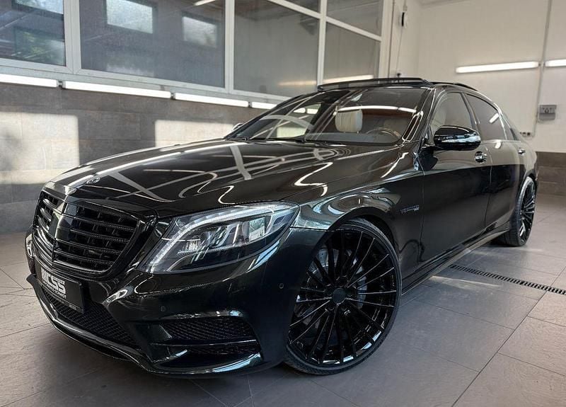 Peridotbraun (metallic) Gebraucht 2014 Mercedes S500 Limousine | 43.988 € (Teuer) - Bild 1/3