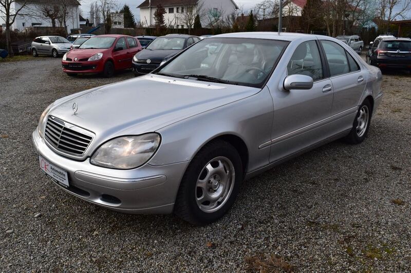 Usata Mercedes S320 224 CV (164 kW) 1999 Argento Berlina