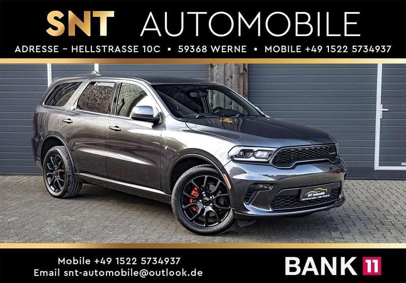 Grau Gebraucht 2021 Dodge Durango SUV | 30.990 € (Superpreis) - Bild 1/4