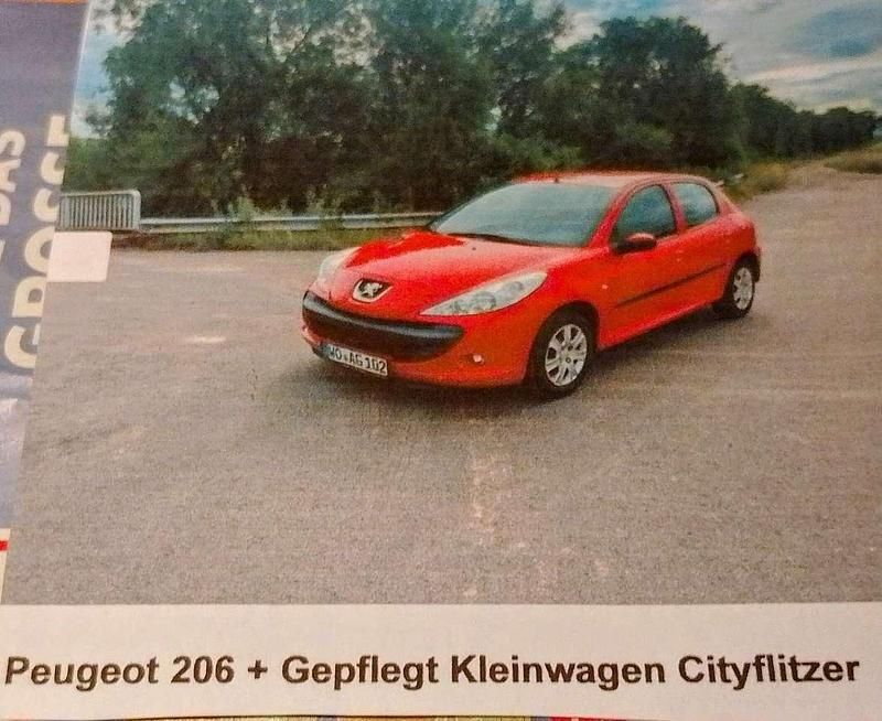Rot Gebraucht 2010 Peugeot 206+ Kleinwagen | 2.700 € (Fairer Preis) - Bild 1/4