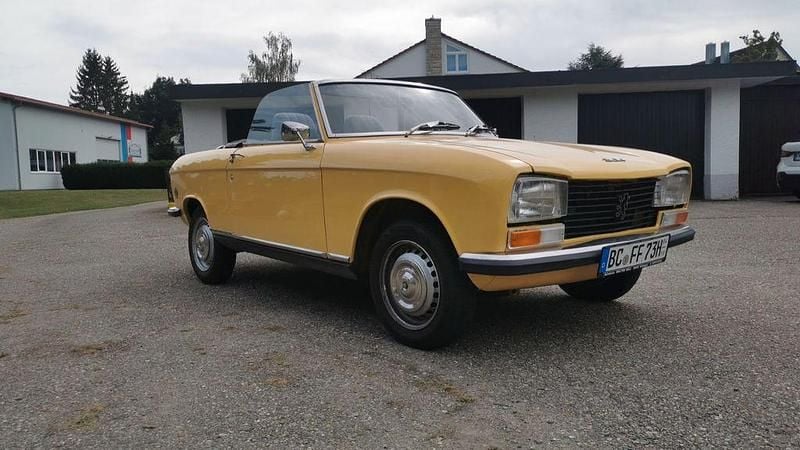 Gebraucht Peugeot 304 75 PS (55 kW) 1973 Gelb Cabrio