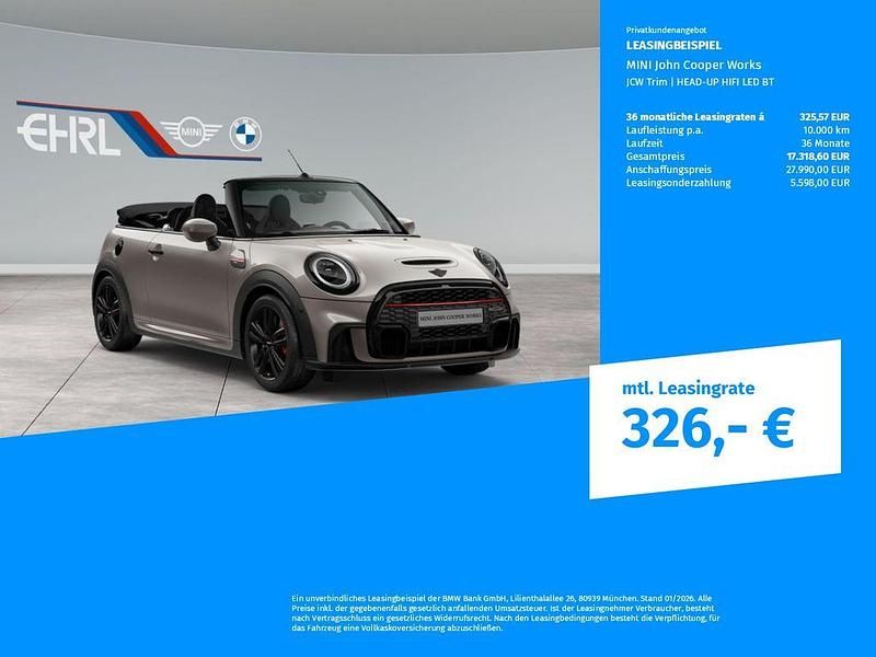 Gebraucht Mini John Cooper Works Cabriolet 231 PS (169 kW) 2022 Grau Cabrio