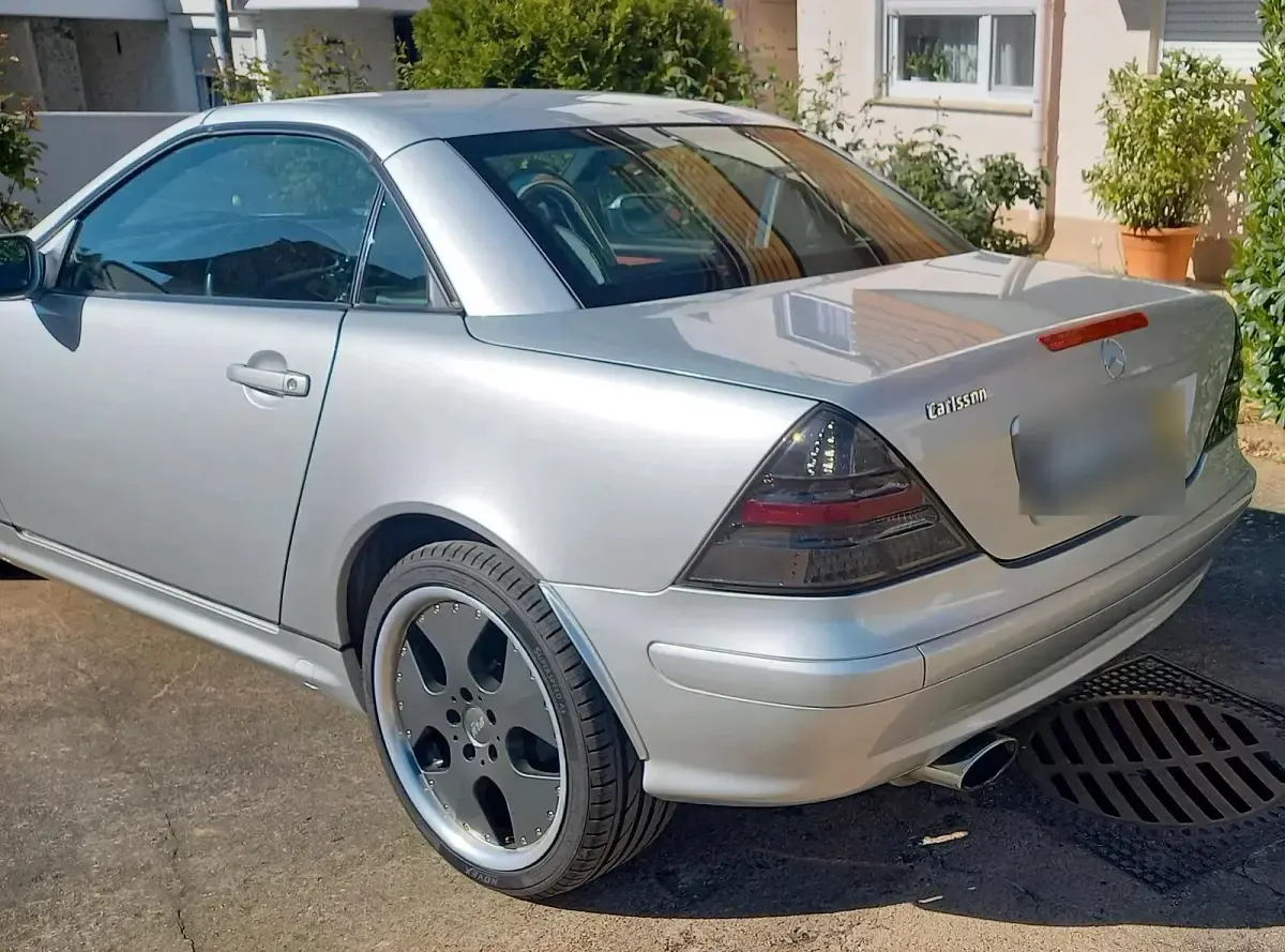 Gebraucht Mercedes SLK200 204 PS (150 kW) 2000 Silber Cabrio
