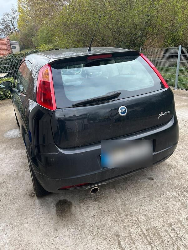 Gebraucht Fiat Punto 90 PS (66 kW) 2007 Schwarz Kleinwagen