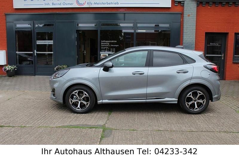 Silber Neu 2025 Ford Puma Gen-E ST-Line SUV | 24.990 € (Guter Preis) - Bild 1/4