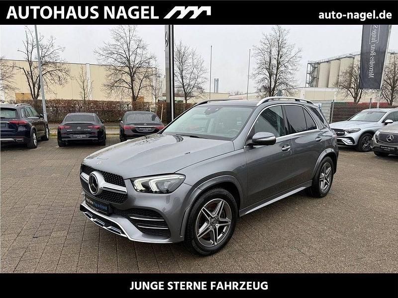 Grau Gebraucht 2022 Mercedes GLE350 AMG SUV | 60.878 € (Teuer) - Bild 1/4