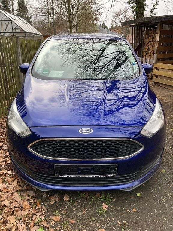 Gebraucht Ford C-MAX Ambiente 101 PS (74 kW) 2017 Blau Van / Kleinbus