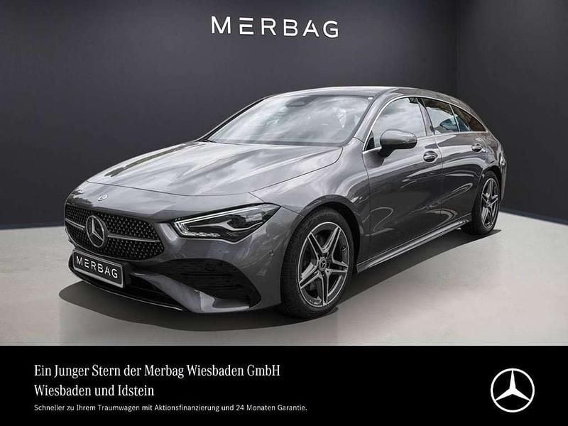 Mountain grau Gebraucht 2024 Mercedes CLA200 Advanced Plus Kombi | 32.350 € (Fairer Preis) - Bild 1/4